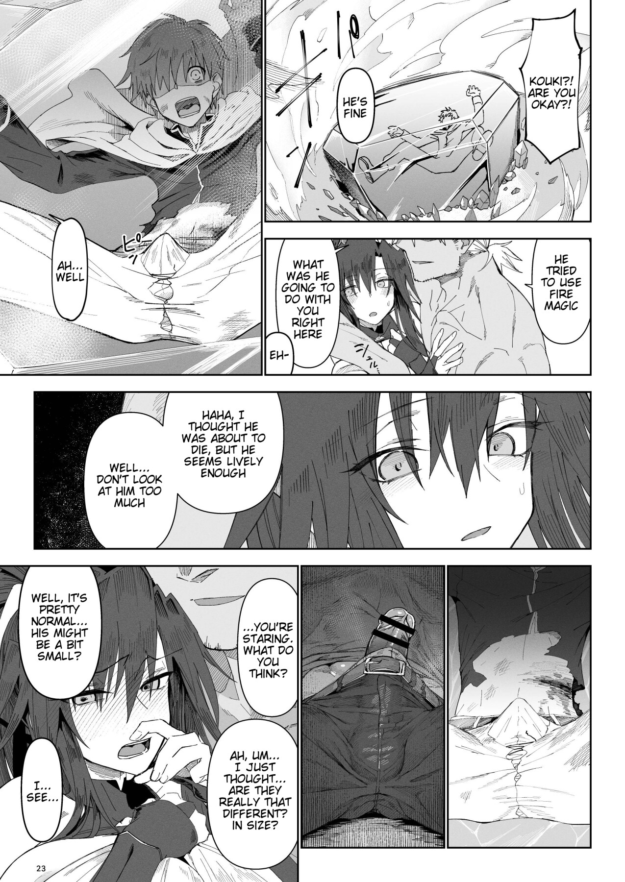 Hentai Manga Comic-Another World♀Hero 3-Read-22